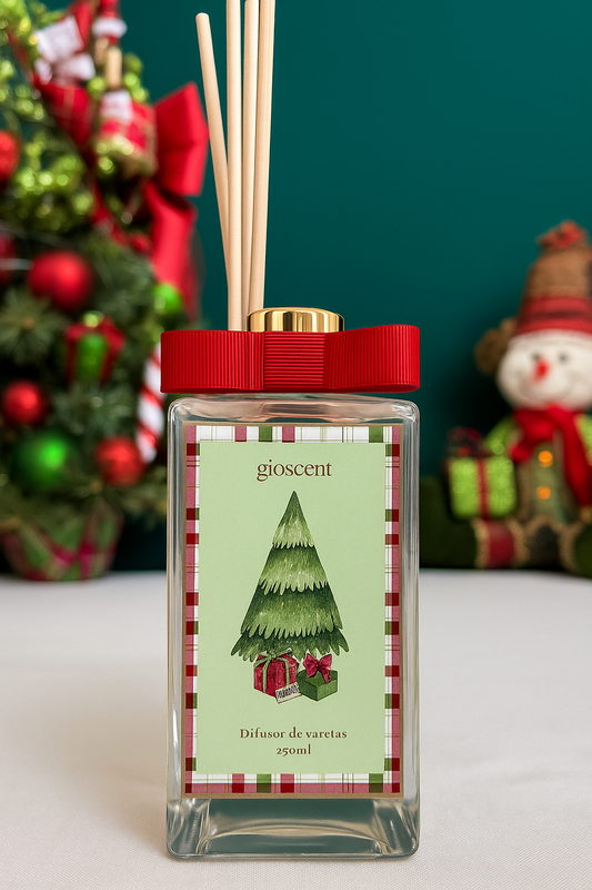 Difusor de Varetas - Natal - Gioscent Aromas - Presidente Prudente