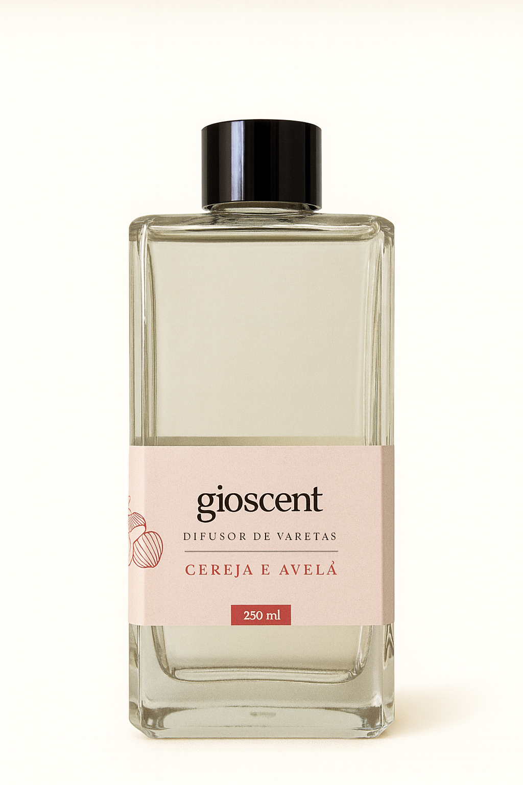 Difusor de Varetas - Cereja e Avela - Gioscent Aromas - Presidente Prudente