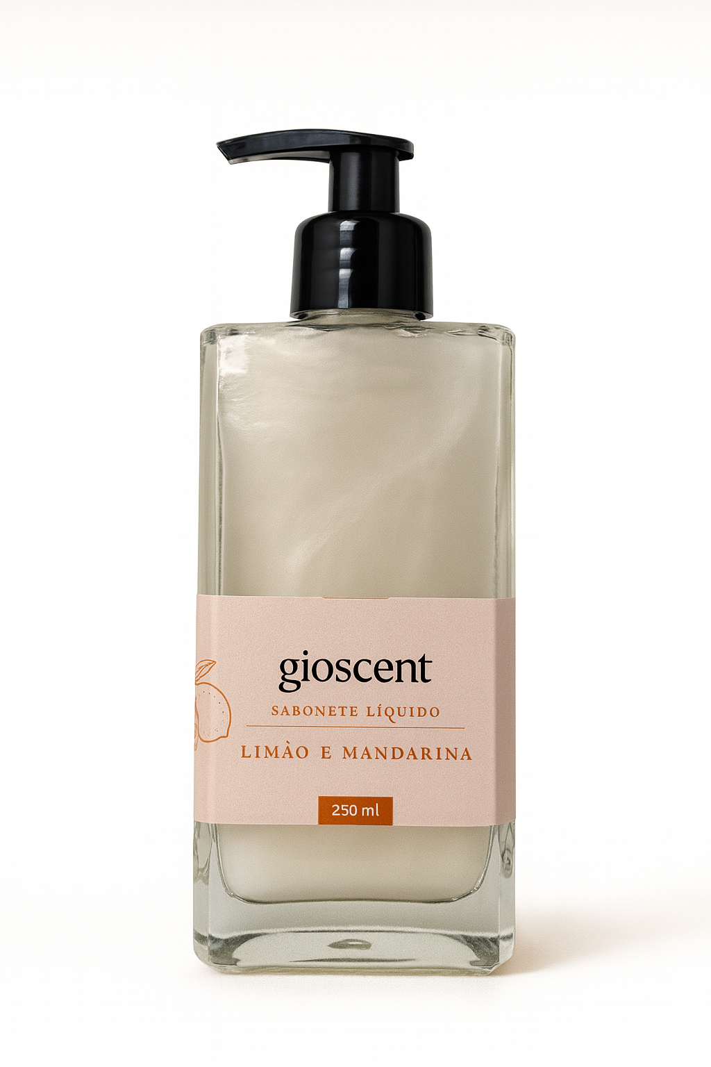 Sabonete Liquido - Limao e Mandarina - Gioscent Aromas - Presidente Prudente